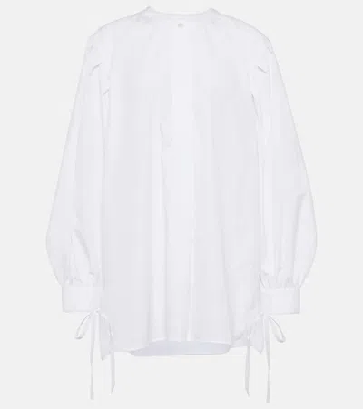 Co Tton Shirt In White