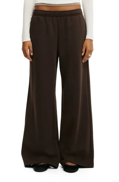 Cotton:on Baggy Sweatpant In Brown