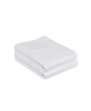 Cottonworks 1000 Thread Count 100% Pima Cotton Sateen Pima Cotton Pillowcase Pair, King In White