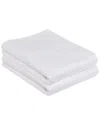 Cottonworks 1000 Thread Count 100% Pima Cotton Sateen Pima Cotton Pillowcase Pair, King In White