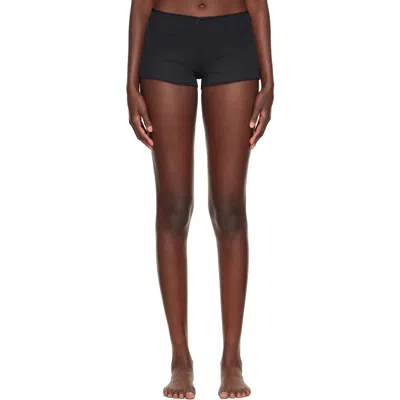 Cou Cou Black 'the Teeny Tiny' Shorts