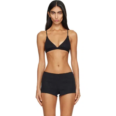 Cou Cou Black 'the Triangle' Bralette