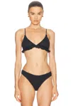 Cou Cou Intimates For Fwrd The Butterfly Bralette In Black