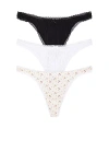COU COU INTIMATES THE 3 PACK THONG
