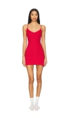 Cou Cou Intimates The Cami Slip Dress In Red