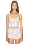 Cou Cou Intimates The Cami Top In White