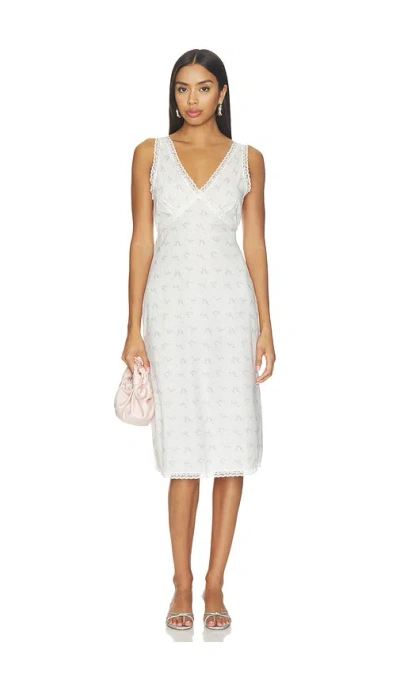 Cou Cou Intimates The Iris Slip Dress In French Blossom