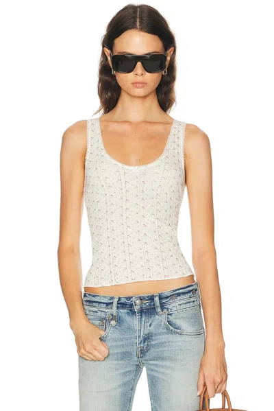 Cou Cou Intimates The Scoop Tank Top In English Rose