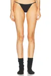 Cou Cou Intimates The Tanga Thong In Black