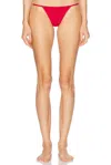 Cou Cou Intimates The Tanga Thong In Cherry Red