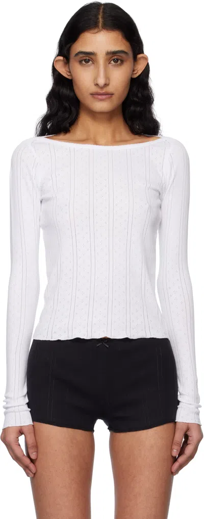 Cou Cou White 'the Bateau' T-shirt