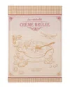 Coucke Set Of 2 Creme Brule Tea Towels