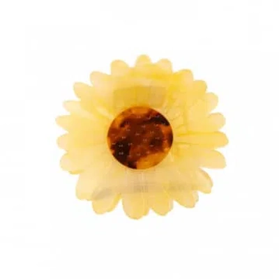Coucou Suzette Sunflower Hair Clip In Gold