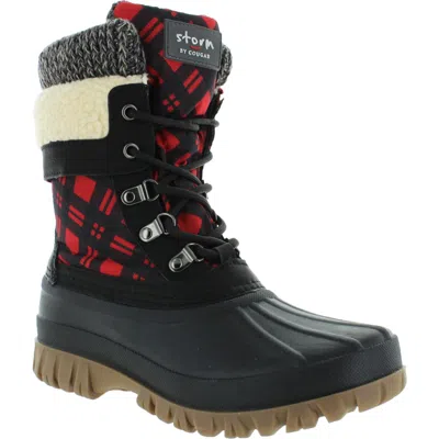 Cougar Creek Womens Waterproof Winter Boots In Multi