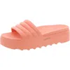 Cougar Pool Party Womens Two Tone Open Toe Pool Slides In Pink