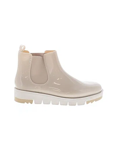Pre-owned Cougar Rain Boots In Ivory