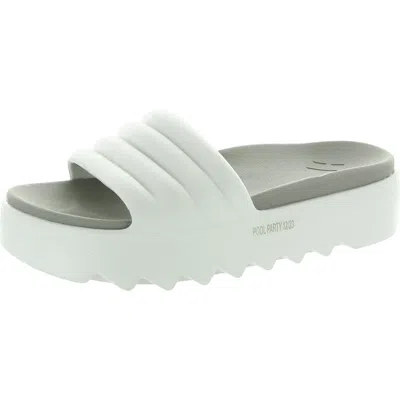Cougar Shoes Pool Party Womens Solid Pool Slides In Multi