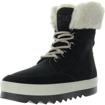 Cougar Vanetta Womens Suede Lugged Sole Hiking Boots