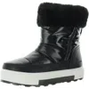 Cougar Wizard Womens Faux Leather Quilted Winter & Snow Boots