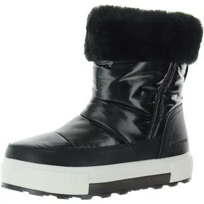 Cougar Wizard Womens Faux Leather Quilted Winter & Snow Boots