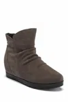 Cougar Women's Astro Waterproof Suede Leather Wedge Booties In Grey In Gray