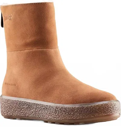 Cougar Women's Button Waterproof Mid Boot In Oak In Brown