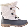 Cougar Women's Cinch Boots In Bone In Beige