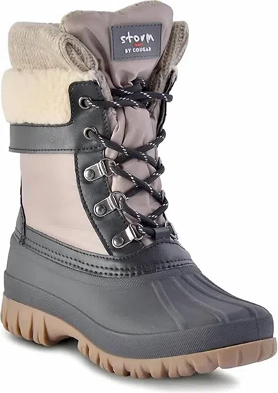 Cougar Women's Creek Boot In Black Mushroom In Multi