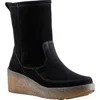 Cougar Women's Devlin Boots In Black Suede In Black