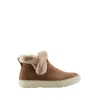 Cougar Women's Duffy Waterproof Winter Sneaker In Draft Suede In Multi