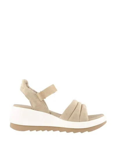 Cougar Women's Honey Wedge Sandal In Brown