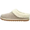 Cougar Women's Liliana Suede Slipper In Stone/mushroom Suede In Multi