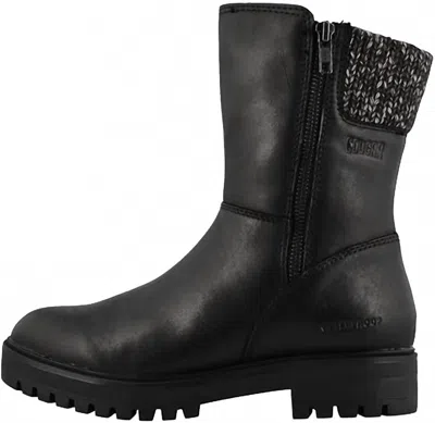 Cougar Women's Neptune Waterproof Leather Boot In Black