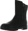 Cougar Women's Neptune Waterproof Leather Boot In Black Leather In Black