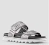 Cougar Women's Nina Slide Sandal In Metallic Silver In Gray