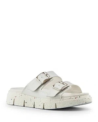 Cougar Women's Piera Buckle Strap Slide Sandals In Ice