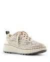 Cougar Sayah Waterproof Sneaker In Taupe Snake