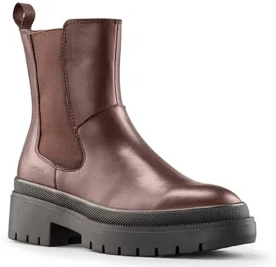 Cougar Women's Swinton Leather Pull On Chelsea Boots In Brown