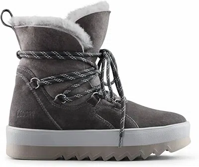 Cougar Women's V-five Suede Boots In Pewter In Gray