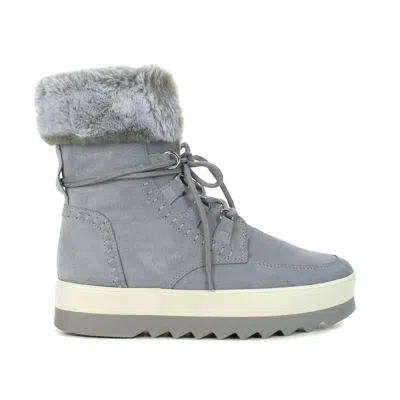 Cougar Women's Vanetta Suede Winter Boots In Ash Blue In Gray