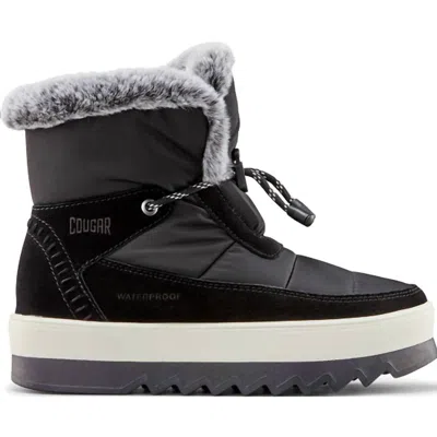 Cougar Women's Vibe Nylon-suede  Shoes In Black