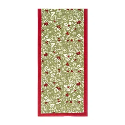 Couleur Nature Baies De Houx Table Runner In Red