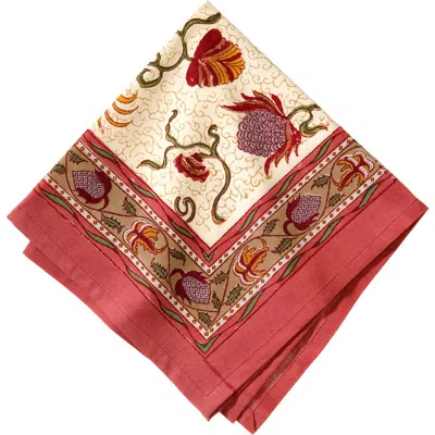 Couleur Nature Fleur Des Indes Napkins