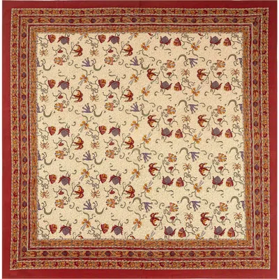 Couleur Nature Fleur Des Indes Tablecloth