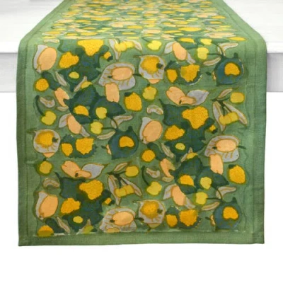 Couleur Nature Fruit Runner In Green
