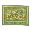 Couleur Nature Fruit Yellow S6 Placemats In Yellow