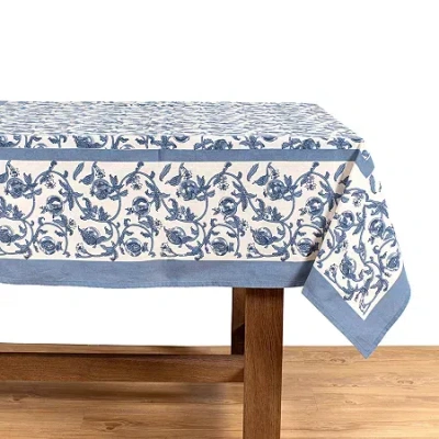 Couleur Nature Granada Tablecloth In Blue