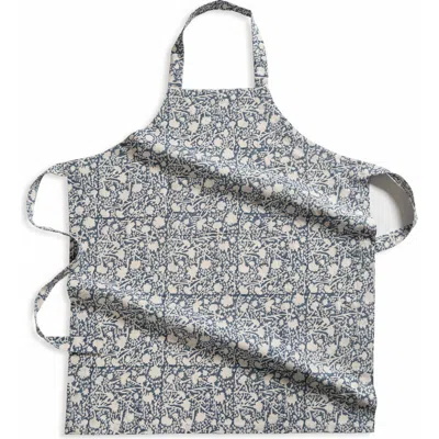 Couleur Nature Meadows Apron In Blue