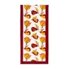 Couleur Nature Orchard Pear Table Runner In Red