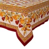 Couleur Nature Orchard Pear Tablecloth In Red